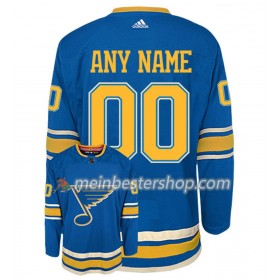 St. Louis Blues Custom Adidas 2018-2019 Alternate Trikot Authentic - Herren
